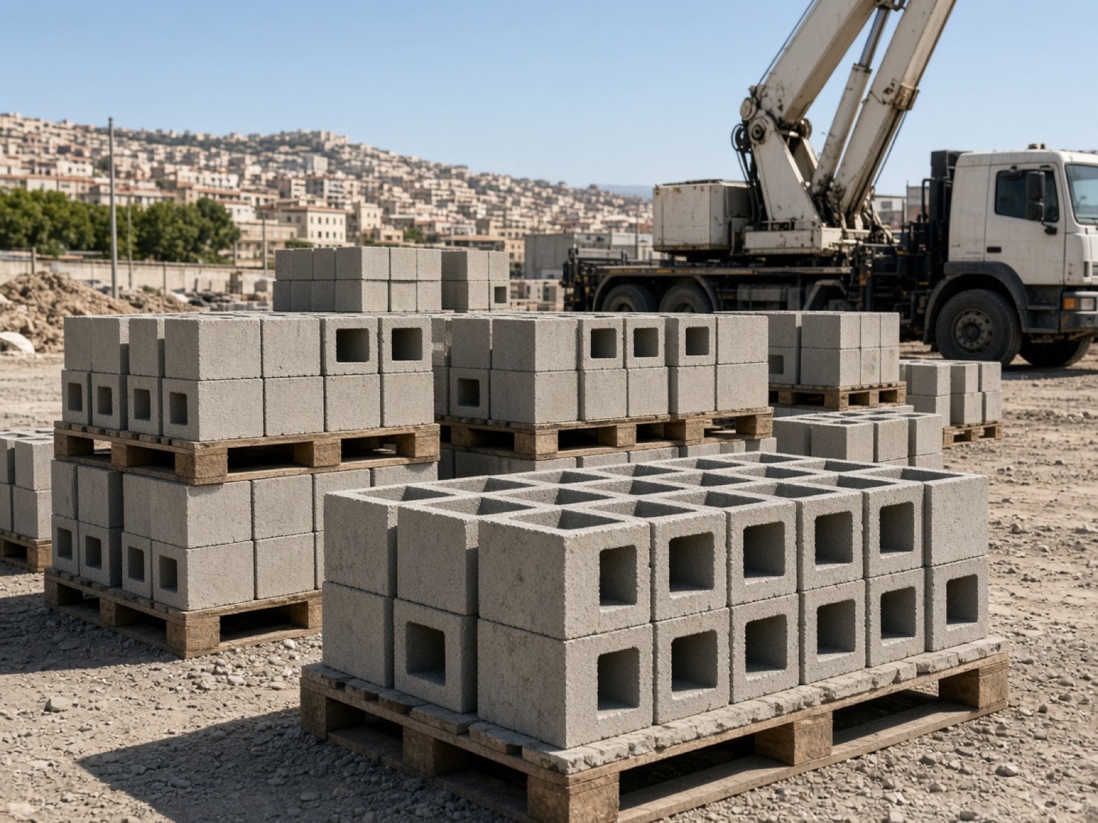 Gros œuvre : blocs et bétons